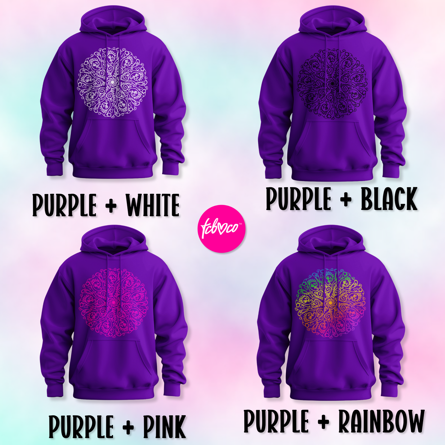 Curse Word Mandala Hoodie