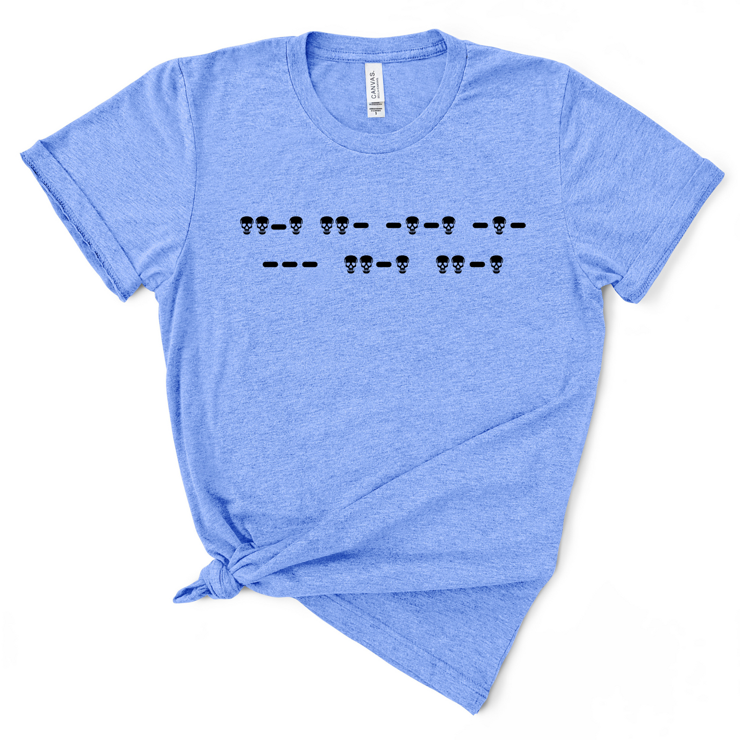 Fuck Off Morse Code (Skulls) Women's TShirt