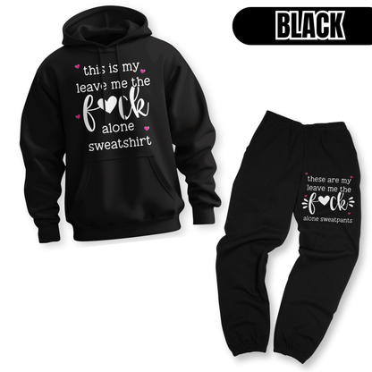 Leave Me Alone Set (Sweatshirt + Sweatpants)