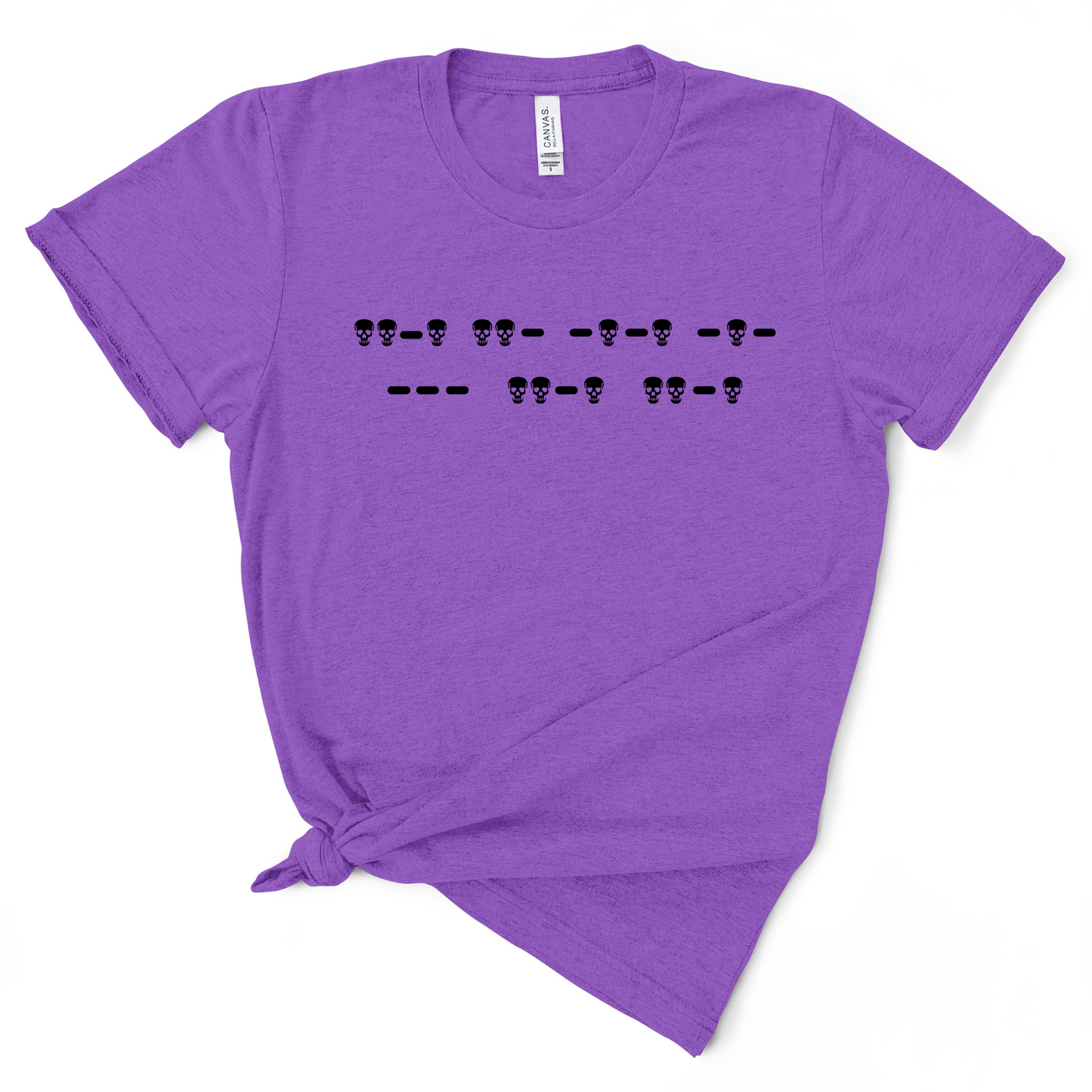 Fuck Off Morse Code (Skulls) Women's TShirt