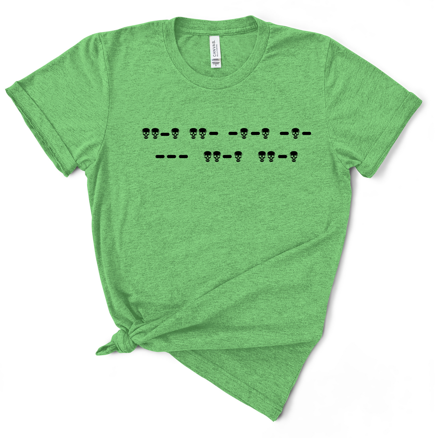 Fuck Off Morse Code (Skulls) Women's TShirt