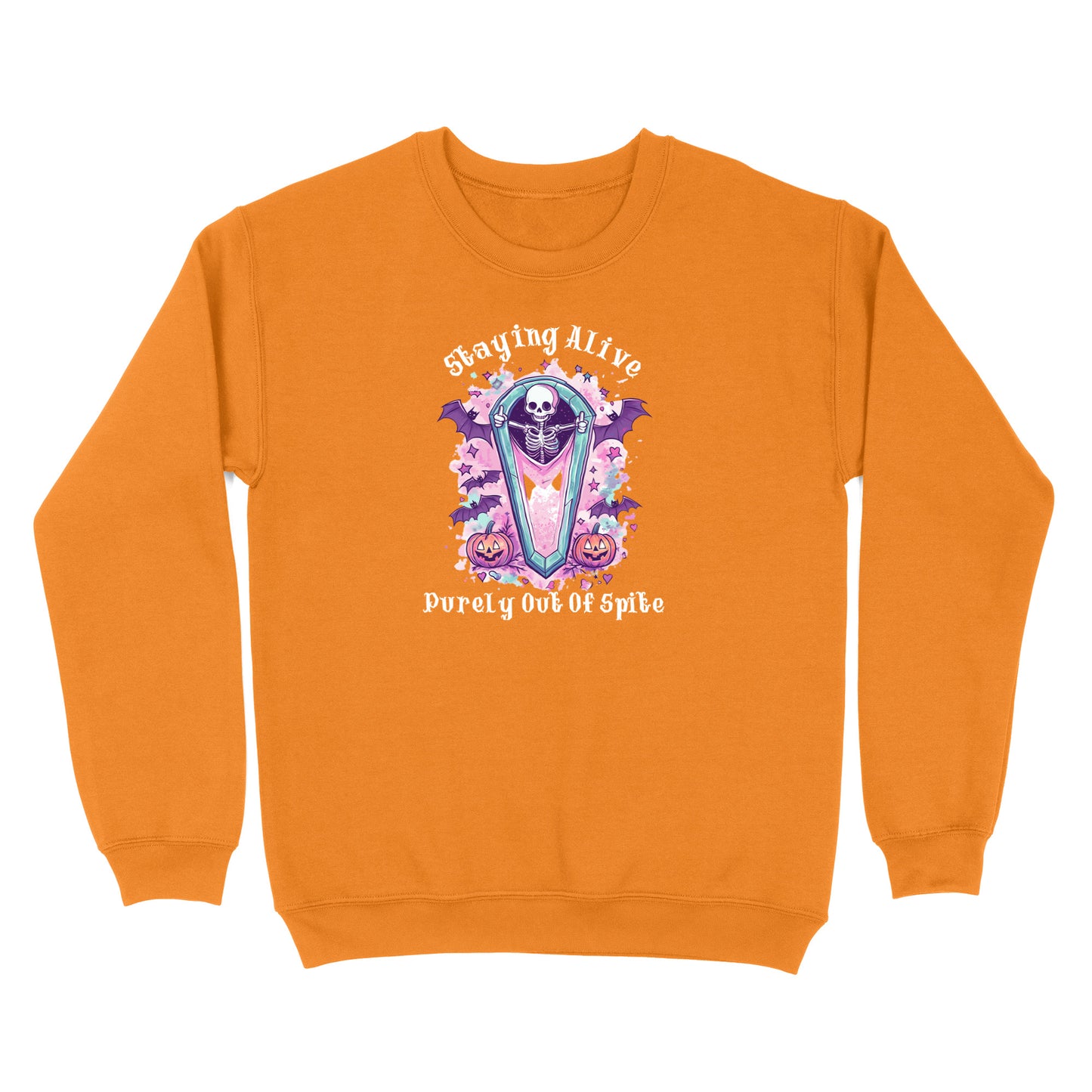 Staying Alive Purely Out Of Spite Crewneck