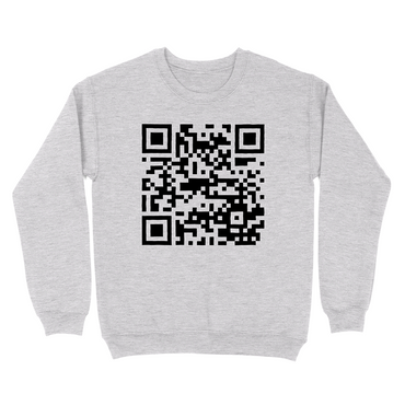 Fuck You QR Code Crewneck Sweatshirt