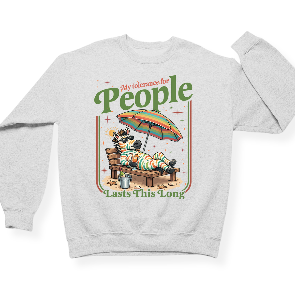My Tolerance For People Crewneck