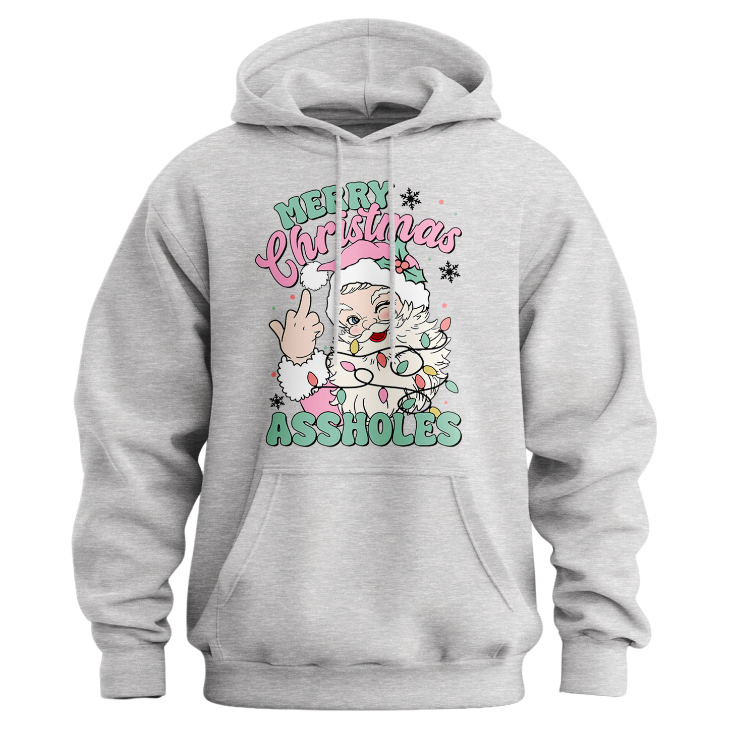 Merry Christmas Assholes Hoodie