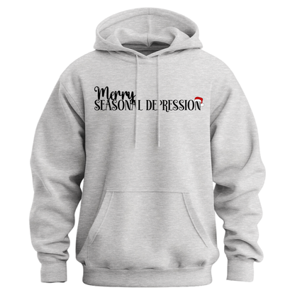 Merry Seasonal Depression Hoodie (Official Lyndseydotw Merch)