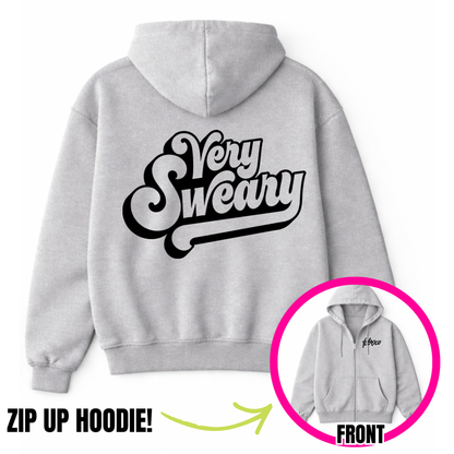 Very Sweary Zip-Up Hoodie