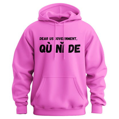 Dear Government Fuck You (in Chinese) Hoodie