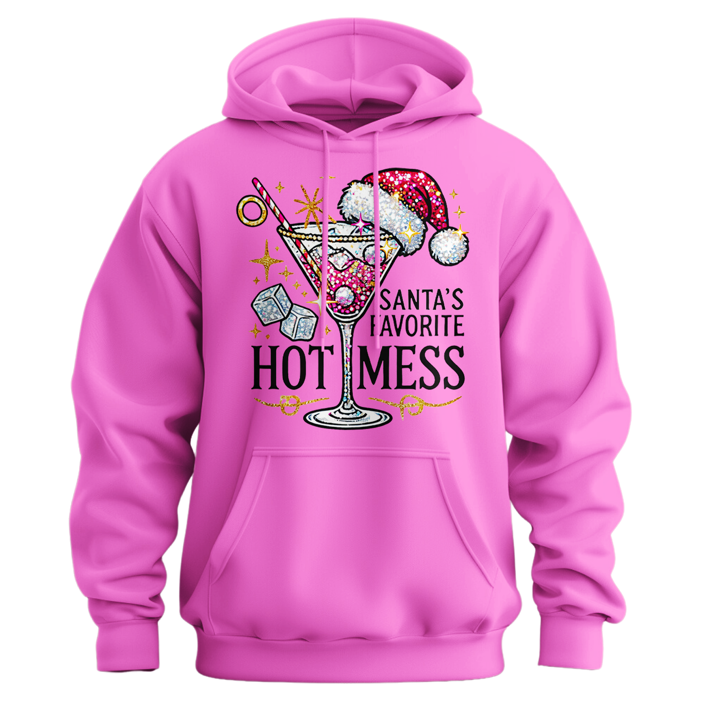 Santa's Favorite Hot Mess Hoodie