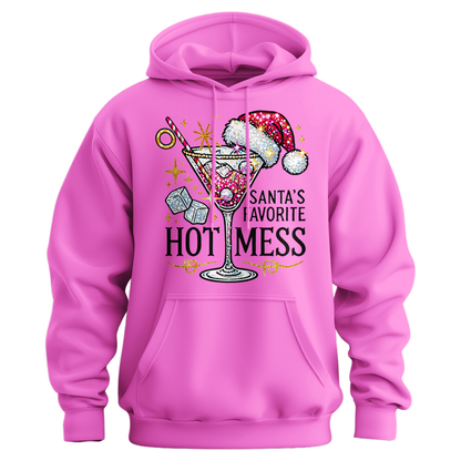 Santa's Favorite Hot Mess Hoodie