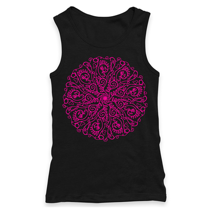 Curse Word Mandala Racerback Tank
