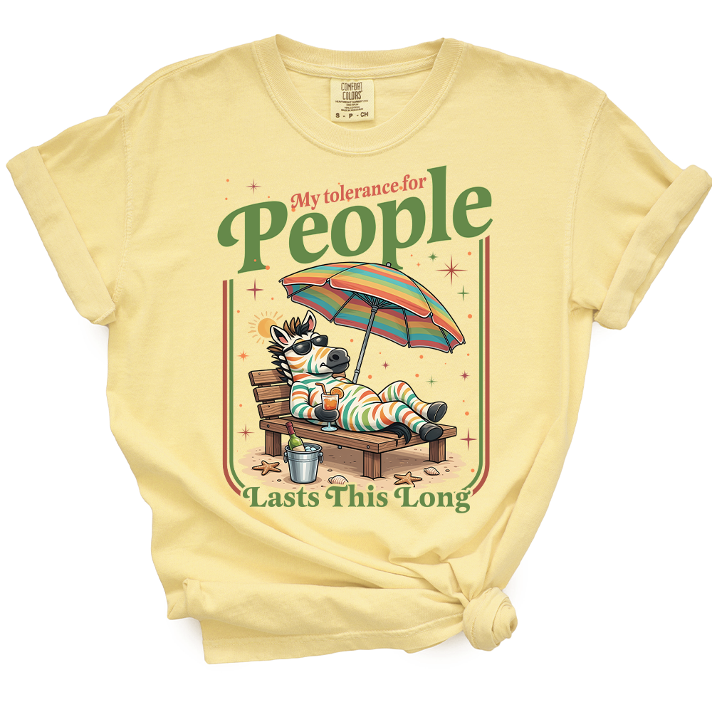 My Tolerance For People TShirt