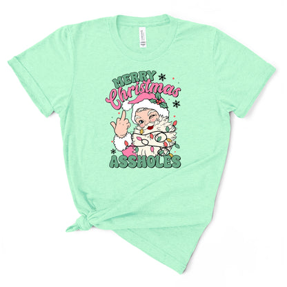 Merry Christmas Assholes TShirt