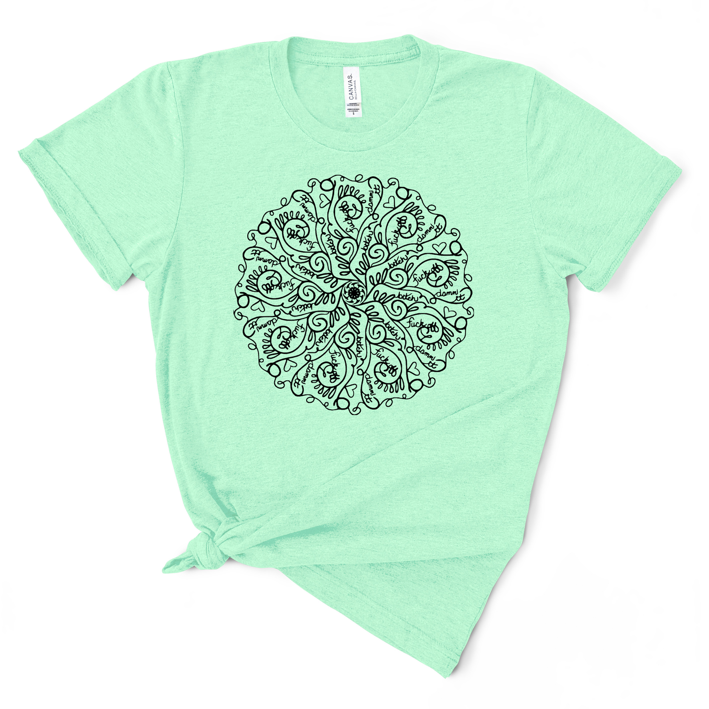 Sweary Mandala TShirt