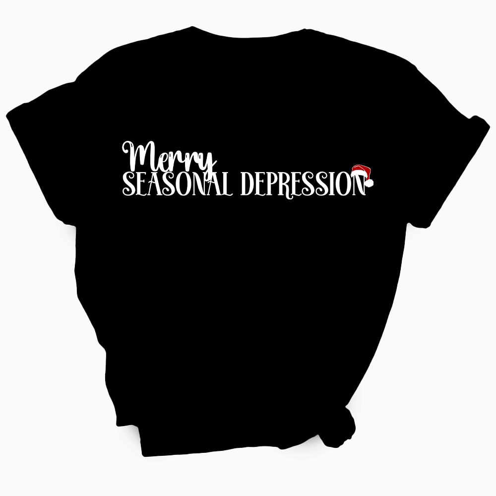 Merry Seasonal Depression Shirt (Official Lyndseydotw Merch)