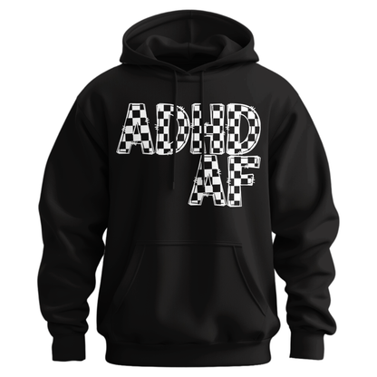 ADHD AF Hoodie (Official Lyndseydotw Merch)