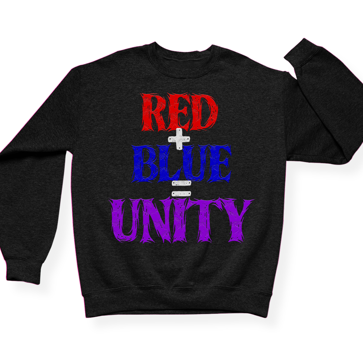 Red + Blue = Unity Crewneck