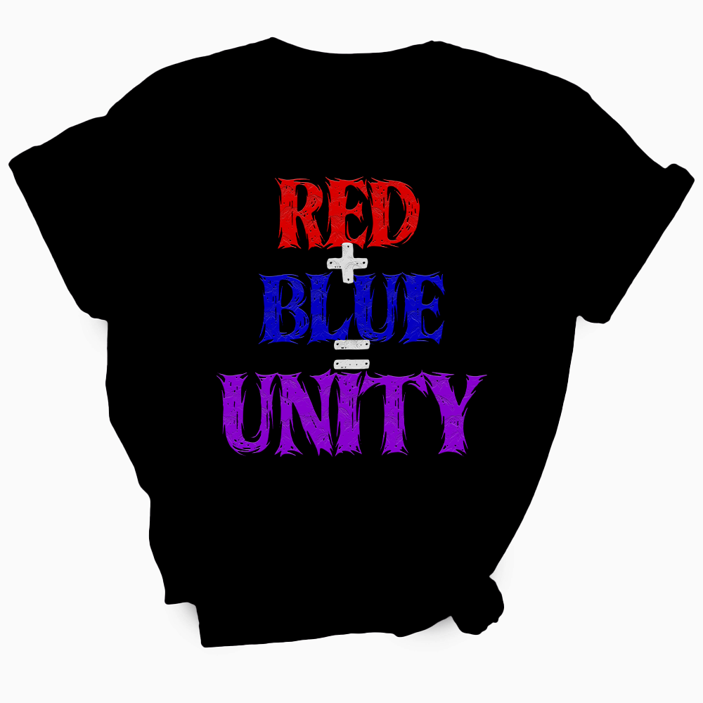 Red + Blue = Unity TShirt