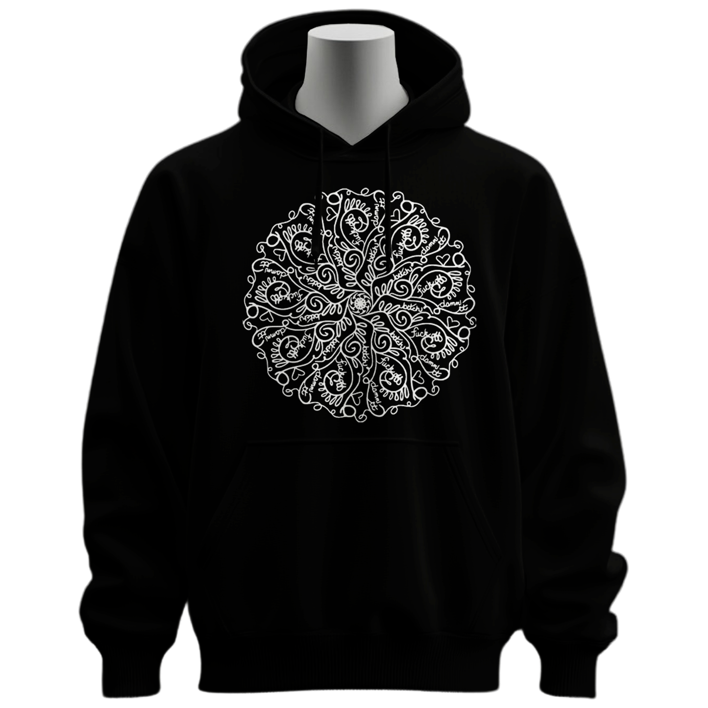 Curse Word Mandala Hoodie