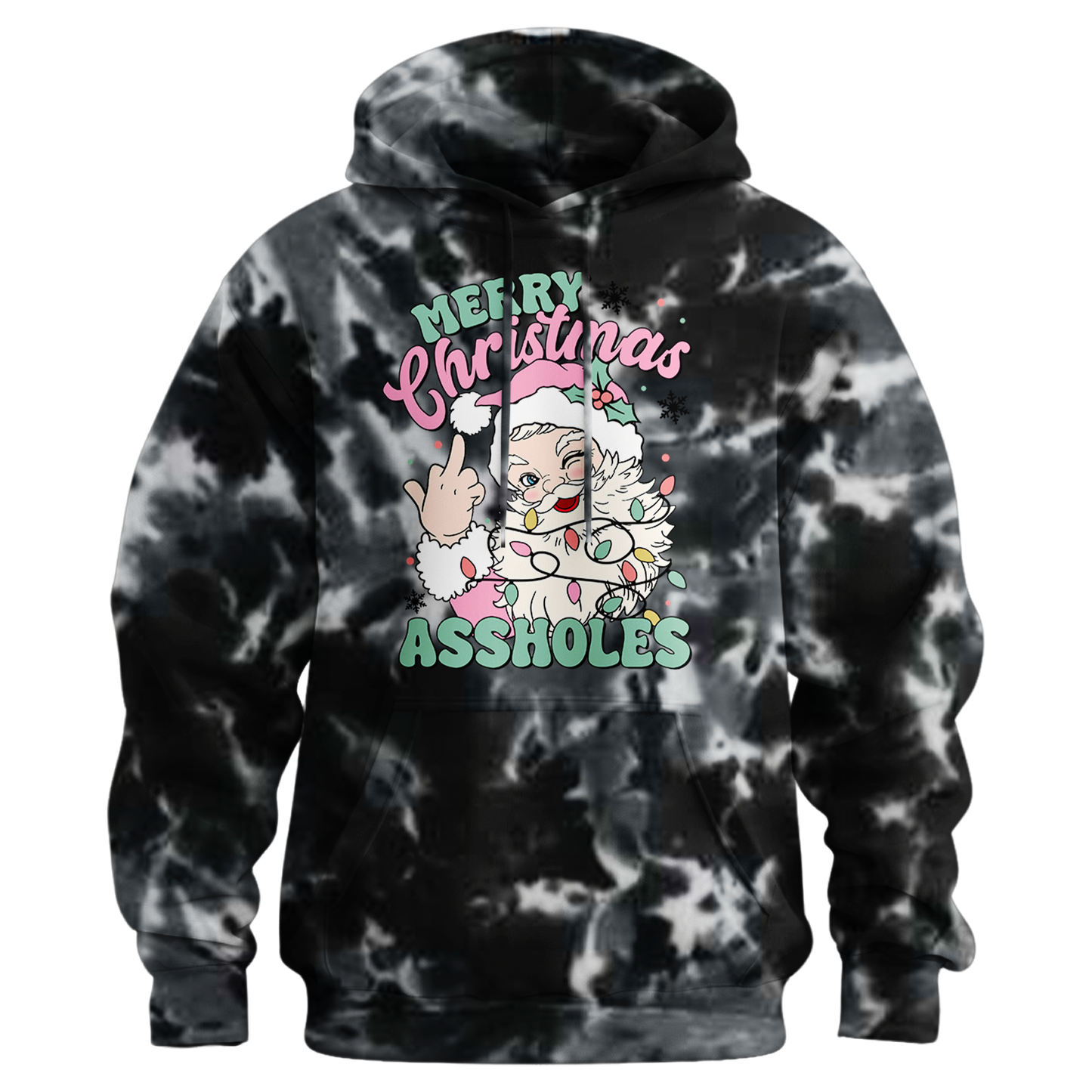 Merry Christmas Assholes Hoodie