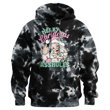 Merry Christmas Assholes Hoodie