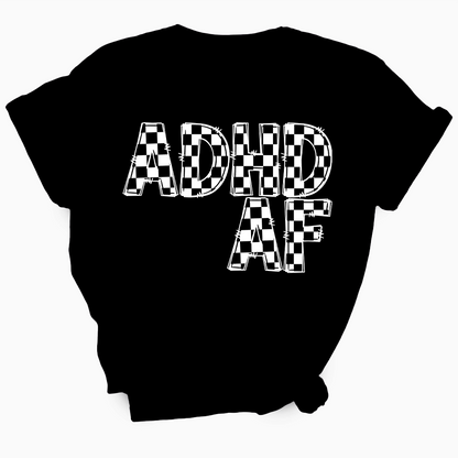 ADHD AF TShirt (Official Lyndseydotw Merch)