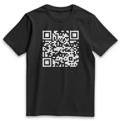 Funny Fuck You QR Code Men's TShirt (Tall)