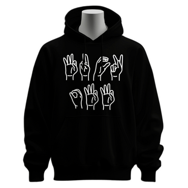 Funny ‘F Off’ in Sign Language Hoodie