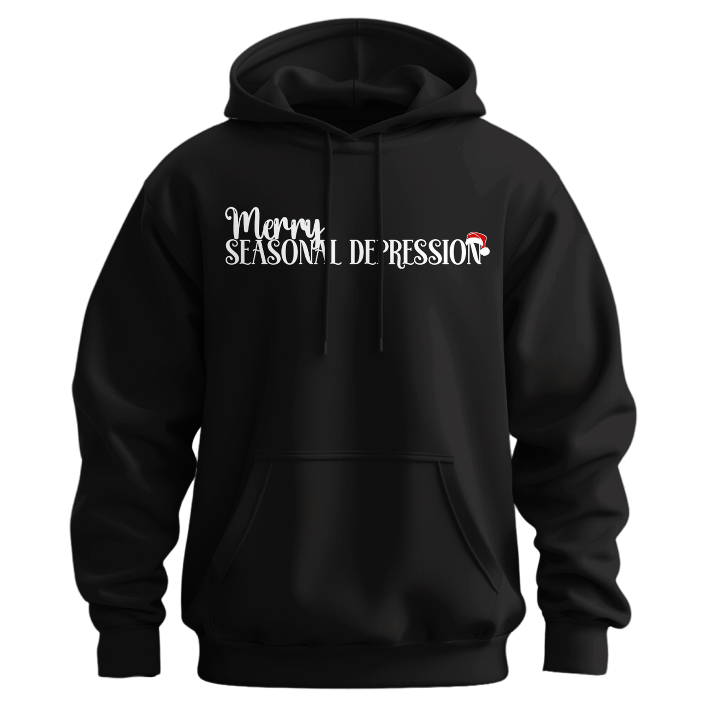 Merry Seasonal Depression Hoodie (Official Lyndseydotw Merch)