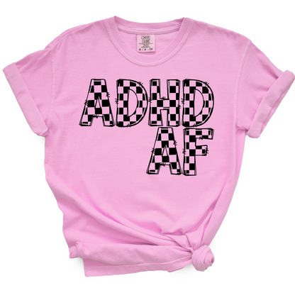ADHD AF TShirt (Official Lyndseydotw Merch)