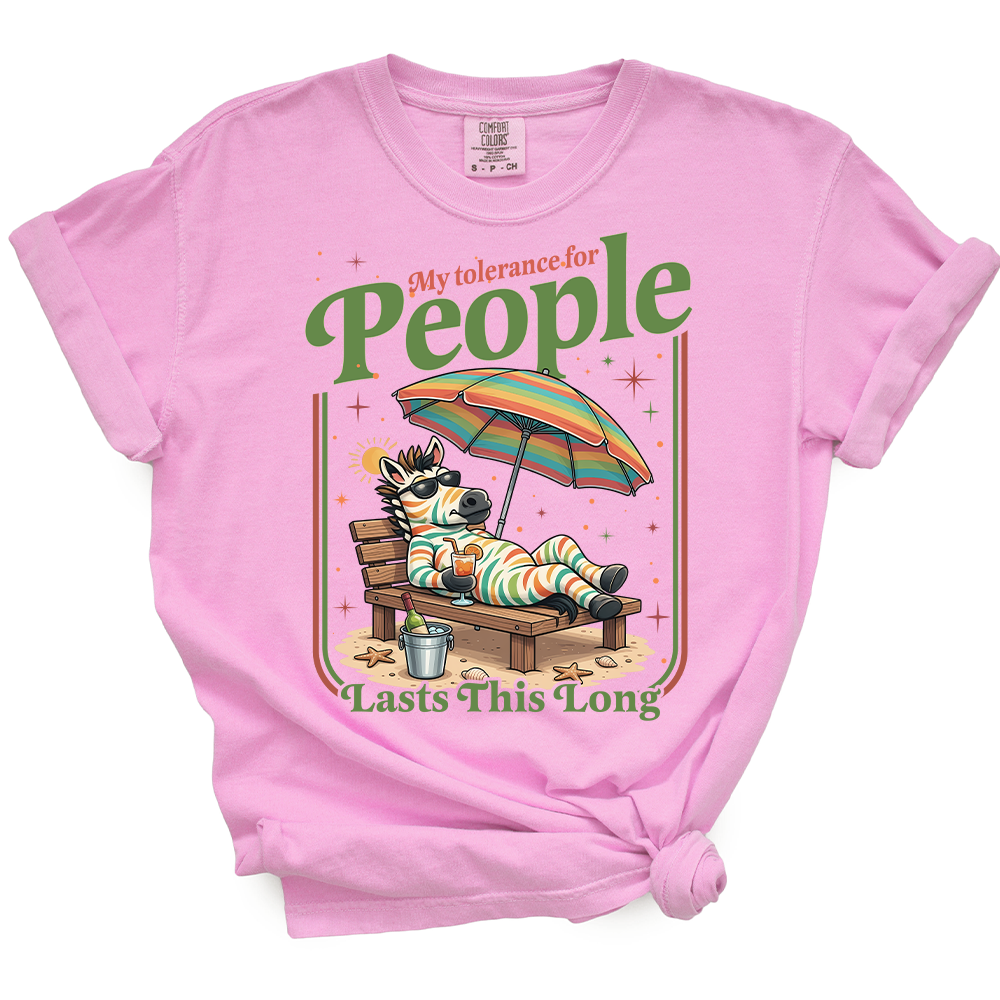 My Tolerance For People TShirt