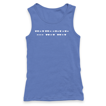 F*ck Off Morse Code Racerback Tank