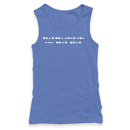 F*ck Off Morse Code Racerback Tank