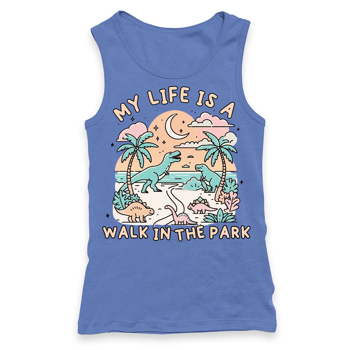 My Life Is A Walk In The Park Racerback Tank