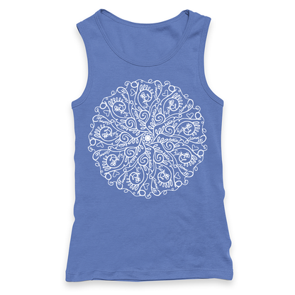Curse Word Mandala Racerback Tank