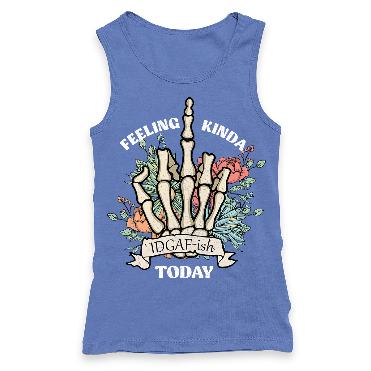 Feelin' IDGAFish Racerback Tank