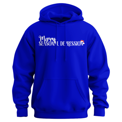 Merry Seasonal Depression Hoodie (Official Lyndseydotw Merch)