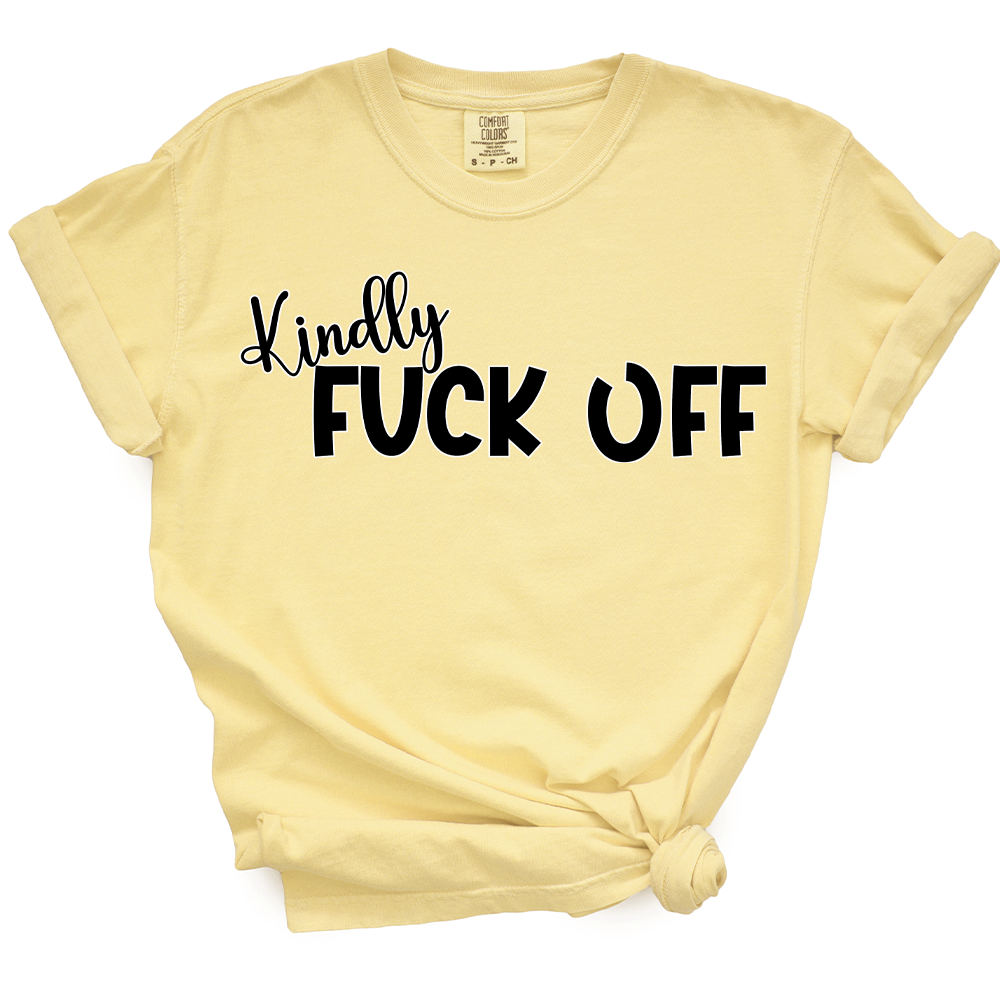 Kindly Fuck Off TShirt (Official Lyndseydotw Merch)