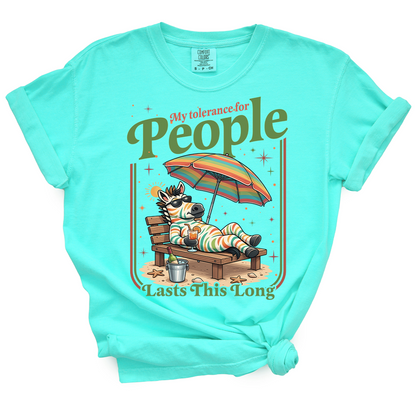 My Tolerance For People TShirt
