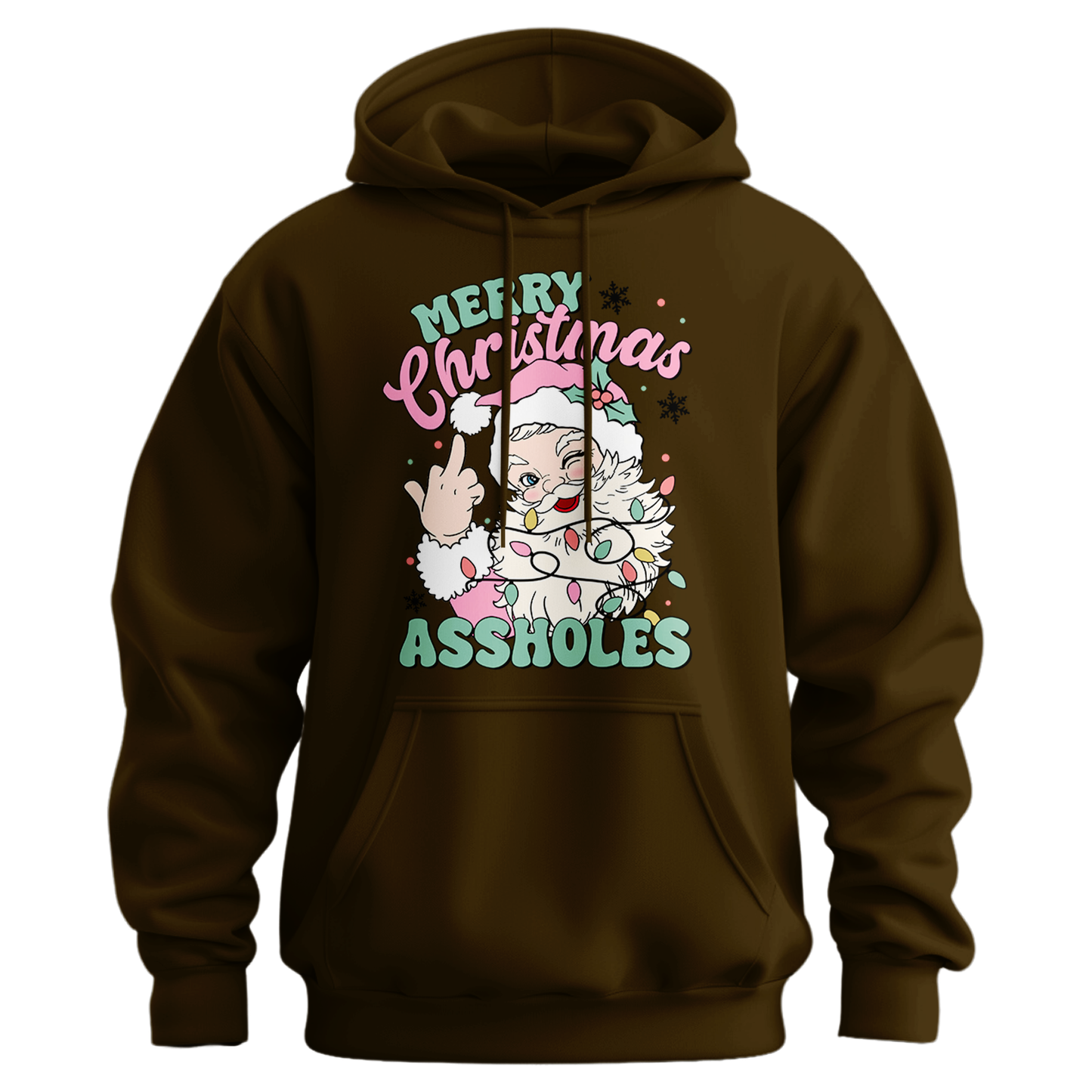 Merry Christmas Assholes Hoodie
