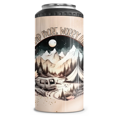 Camp More Worry Less 4 in 1 Can Cooler