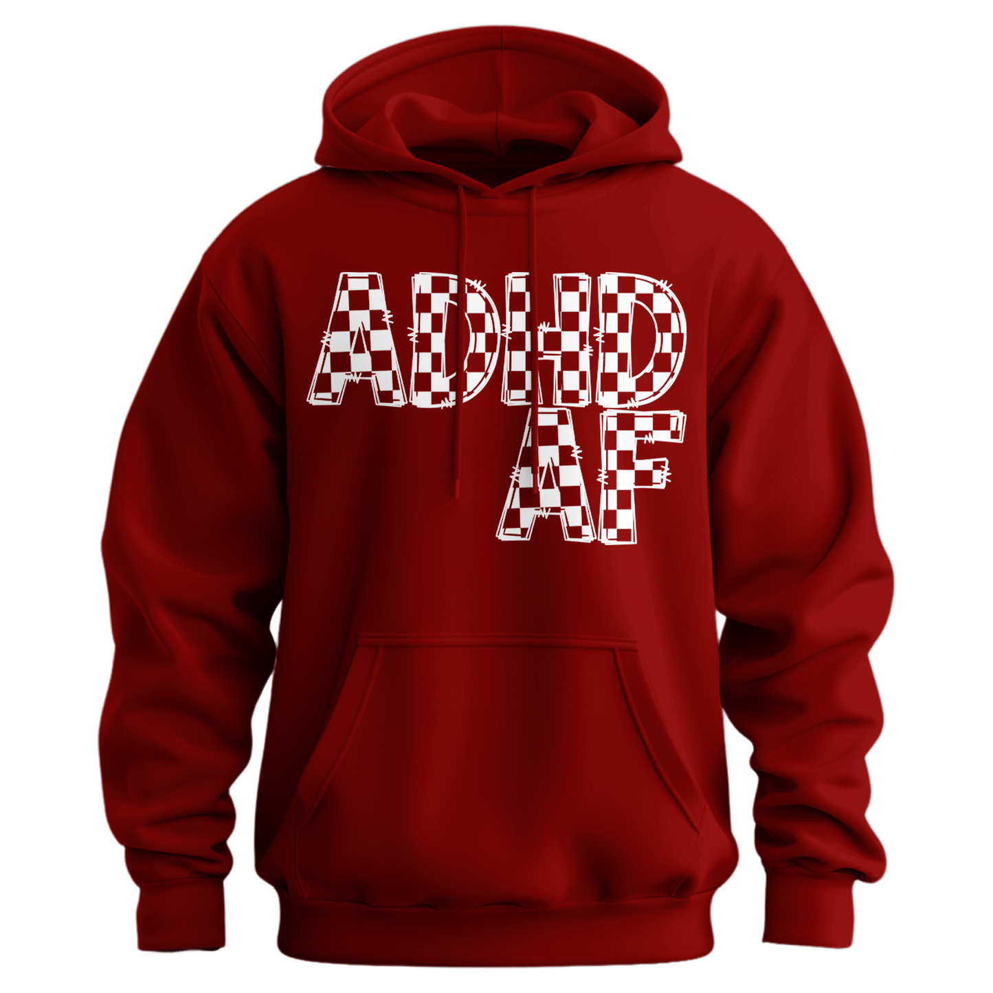 ADHD AF Hoodie (Official Lyndseydotw Merch)