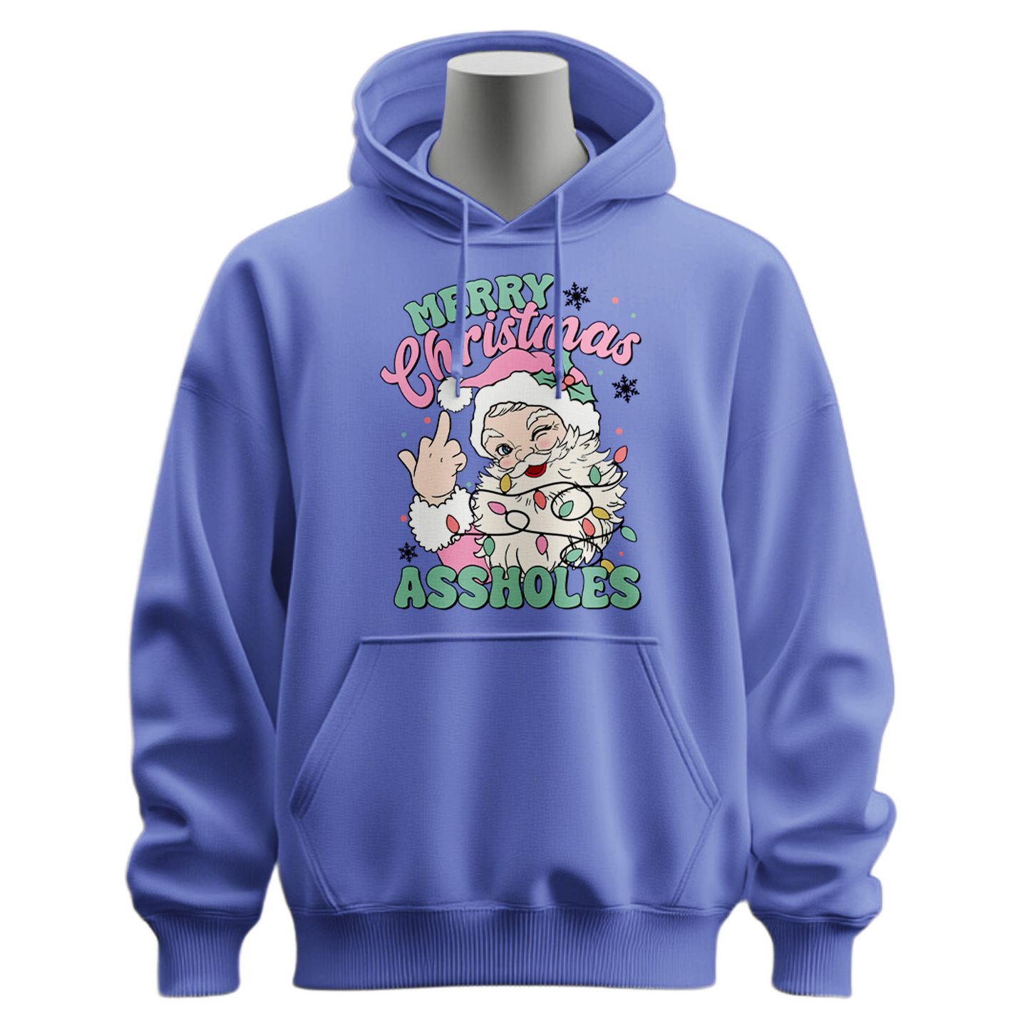 Funny Merry Christmas Assholes Hoodie