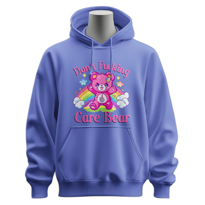 Don't Fucking Care Bear Hoodie