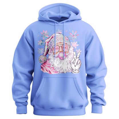 Bubble Gum Santa Hoodie