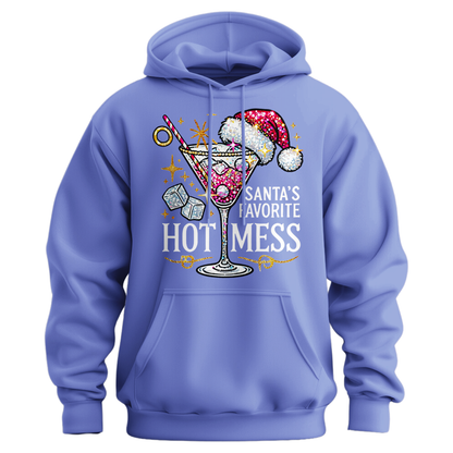 Santa's Favorite Hot Mess Hoodie