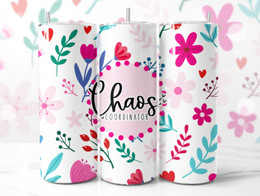 Chaos Coordinator Skinny Tumbler