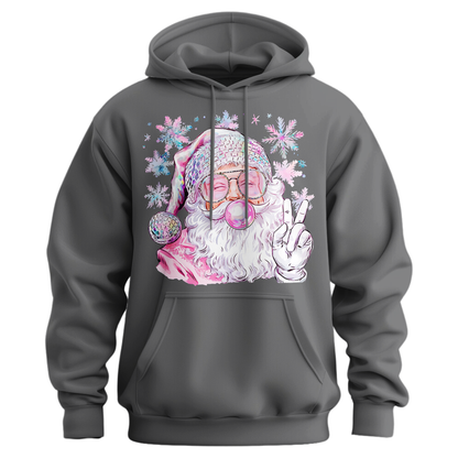 Bubble Gum Santa Hoodie