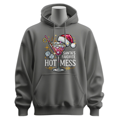 Santa's Favorite Hot Mess Hoodie