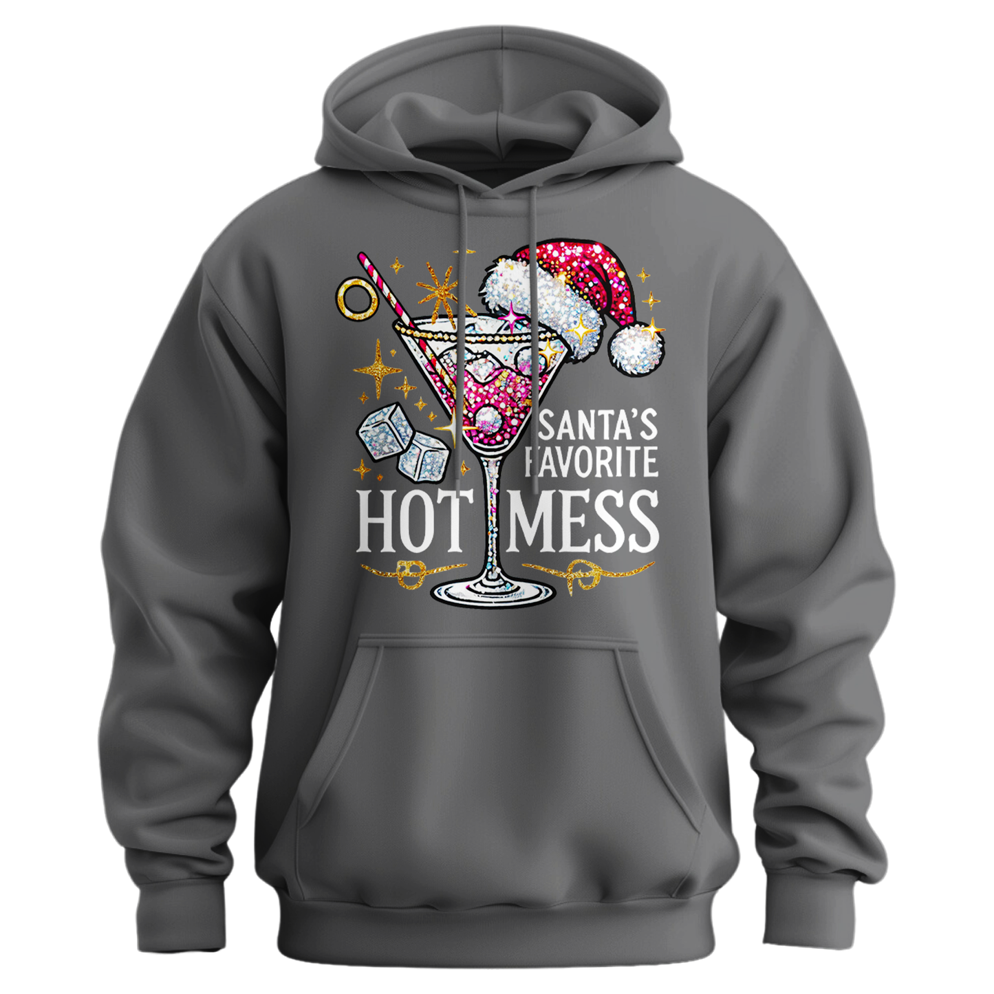 Santa's Favorite Hot Mess Hoodie